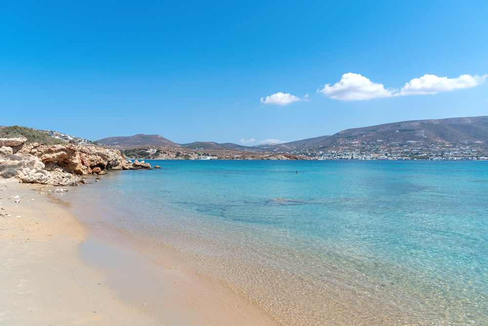 Marcello beach - Cyclades islands - Aegean sea - Paroikia (Parikia) Paros - Greece - Claudio306 / shutterstock